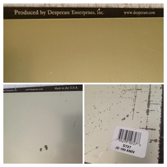 VTG John Deere 'Celebrating 160 Years' 1837-1997 Tractors Tin Metal Sign✨️13x16 - Picture 8 of 12